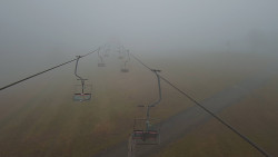 Lanovka - pohled nahoru