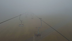 Lanovka - pohled nahoru