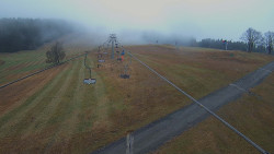 Lanovka - pohled nahoru