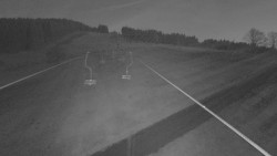 Lanovka - pohled nahoru