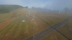 Lanovka - pohled nahoru