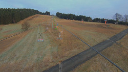 Lanovka - pohled nahoru