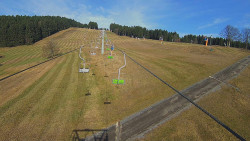 Lanovka - pohled nahoru