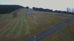 Lanovka - pohled nahoru