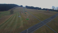 Lanovka - pohled nahoru