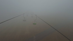 Lanovka - pohled nahoru