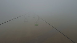 Lanovka - pohled nahoru