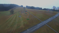 Lanovka - pohled nahoru