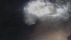 Lanovka - pohled nahoru