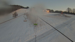 Lanovka - pohled nahoru