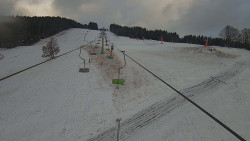 Lanovka - pohled nahoru