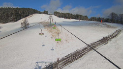 Lanovka - pohled nahoru