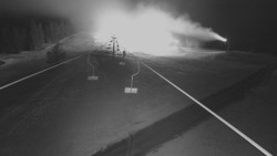 Lanovka - pohled nahoru