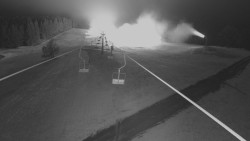 Lanovka - pohled nahoru