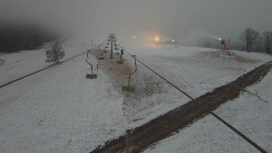 Lanovka - pohled nahoru