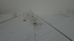 Lanovka - pohled nahoru