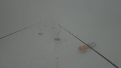 Lanovka - pohled nahoru