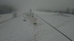 Lanovka - pohled nahoru