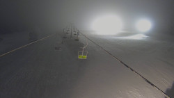 Lanovka - pohled nahoru