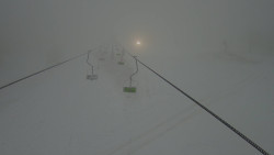 Lanovka - pohled nahoru