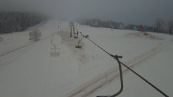 Lanovka - pohled nahoru