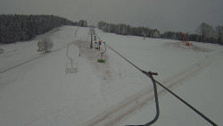 Lanovka - pohled nahoru