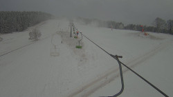 Lanovka - pohled nahoru