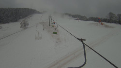 Lanovka - pohled nahoru