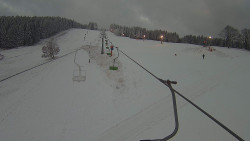 Lanovka - pohled nahoru