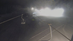 Lanovka - pohled nahoru