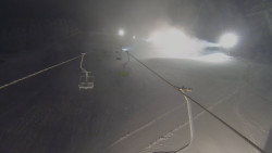 Lanovka - pohled nahoru