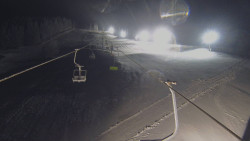 Lanovka - pohled nahoru