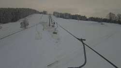 Lanovka - pohled nahoru