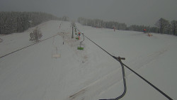 Lanovka - pohled nahoru