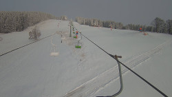 Lanovka - pohled nahoru