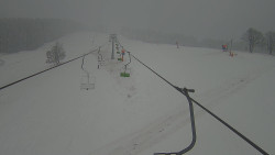 Lanovka - pohled nahoru