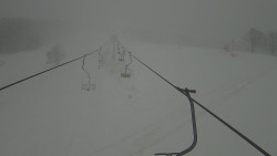 Lanovka - pohled nahoru