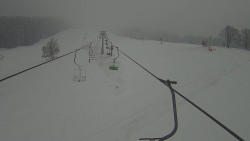 Lanovka - pohled nahoru