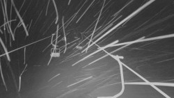 Lanovka - pohled nahoru