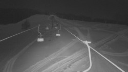 Lanovka - pohled nahoru