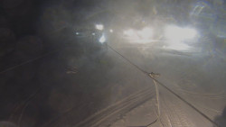 Lanovka - pohled nahoru