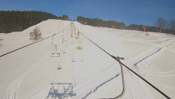 Lanovka - pohled nahoru