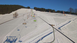 Lanovka - pohled nahoru