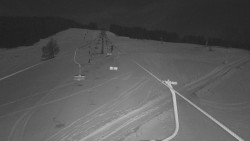 Lanovka - pohled nahoru