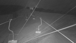 Lanovka - pohled nahoru