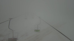 Lanovka - pohled nahoru