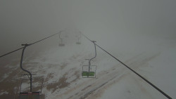 Lanovka - pohled nahoru