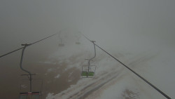 Lanovka - pohled nahoru