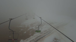 Lanovka - pohled nahoru