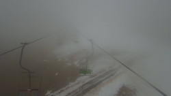 Lanovka - pohled nahoru